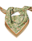 Silk Cotton Scarf | Medium | Anemone Ceylon Green