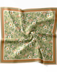 Silk Cotton Scarf | Medium | Anemone Ceylon Green