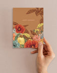 Happy Birthday | Rust Floral | Greeting Card