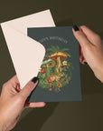 Happy Birthday | Hare & Mushroom | Greeting Card