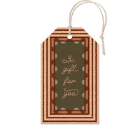 Gift Tag | Bordure | Rust