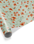 Gift Wrap | Rambling Blooms in Sea Foam