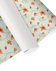 Gift Wrap | Rambling Blooms in Sea Foam