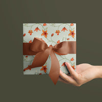 Gift Wrap | Rambling Blooms in Sea Foam