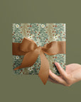 Gift Wrap | Boughs & Berries in Sage