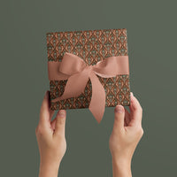 Gift Wrap | Pheasant Filigree | Rust