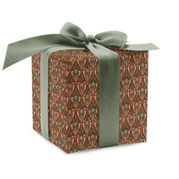 Gift Wrap | Pheasant Filigree | Rust