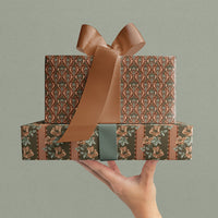 Gift Wrap | Orchard Bordure | Rust