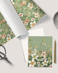 Thank You | Anemone Ceylon Green | Greeting Card