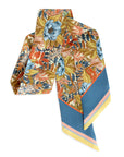 Silk Twill | Twilly Scarf | Marigold Silk