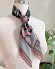 Silk Cotton Scarf | Medium | Moonstone
