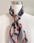 Silk Cotton Scarf | Medium | Moonstone