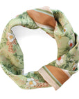 Silk Cotton Scarf | Medium | Anemone Ceylon Green