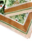 Silk Cotton Scarf | Medium | Anemone Ceylon Green