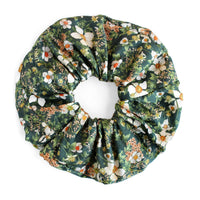 Silk Scrunchie | Lake Blue Anemone