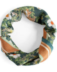 Silk Cotton Scarf | Medium | Anemone Lake Blue