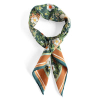 Silk Cotton Scarf | Medium | Anemone Lake Blue