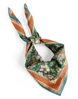 Silk Cotton Scarf | Medium | Anemone Lake Blue