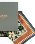 Silk Cotton Scarf | Medium | Anemone Lake Blue