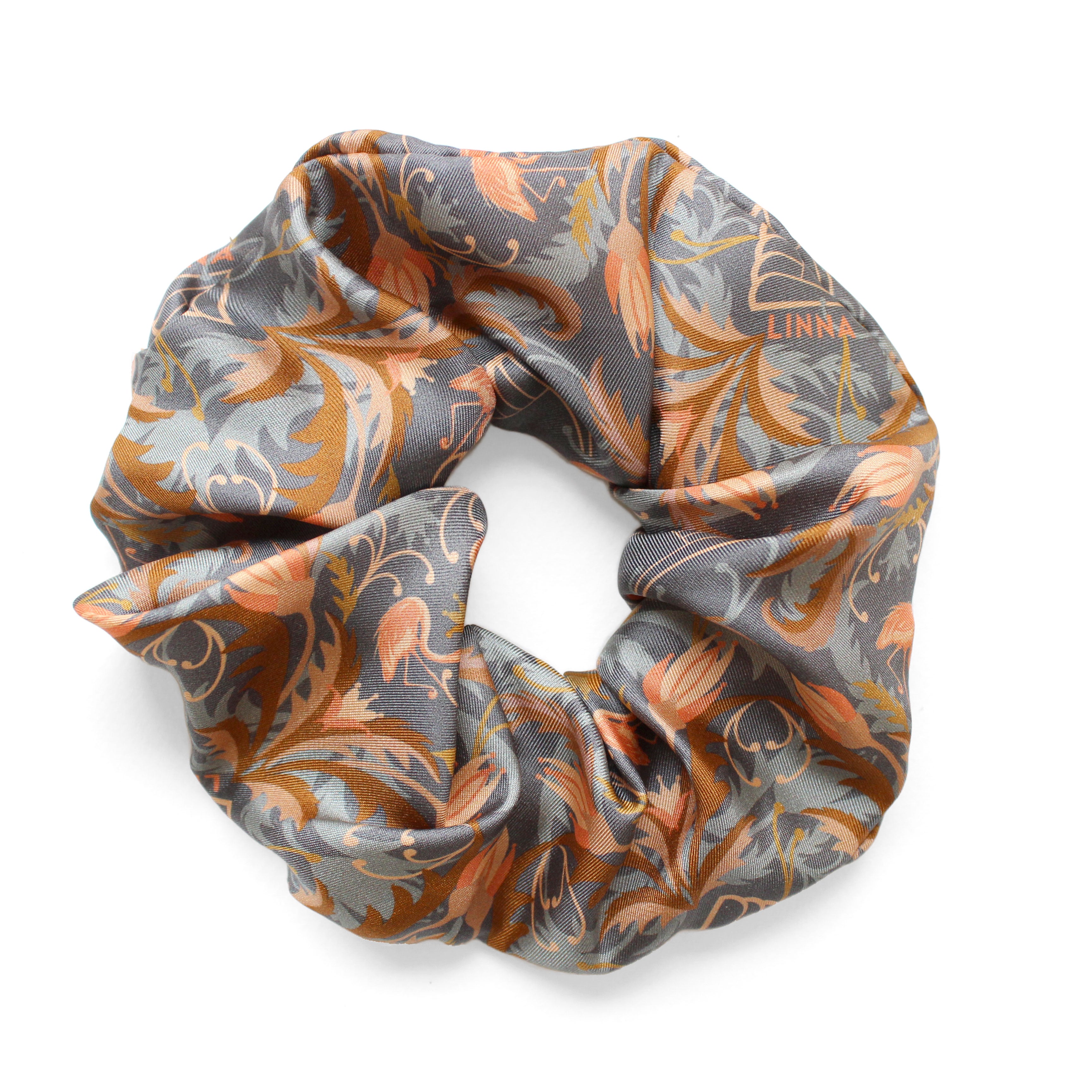 Silk Scrunchie | Apricot – L I N N A