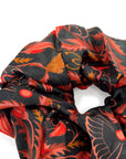 Silk Scrunchie | Bright Mahagony