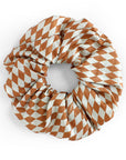 Silk Scrunchie | Lily Tree Flax Diamond