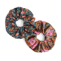 Silk Scrunchie | Peony