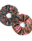 Silk Scrunchie | Peony