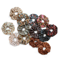Silk Scrunchie | Bright Mahogany