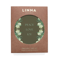 Holiday | Peace, Love, Joy | Greeting Card