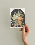 Happy Birthday | Flamingo Nephrite | Greeting Card