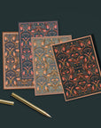 Thank You | Bright Mahogany Filigree | Greeting Card