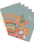 Happy Birthday | Wild Poppy | Greeting Card