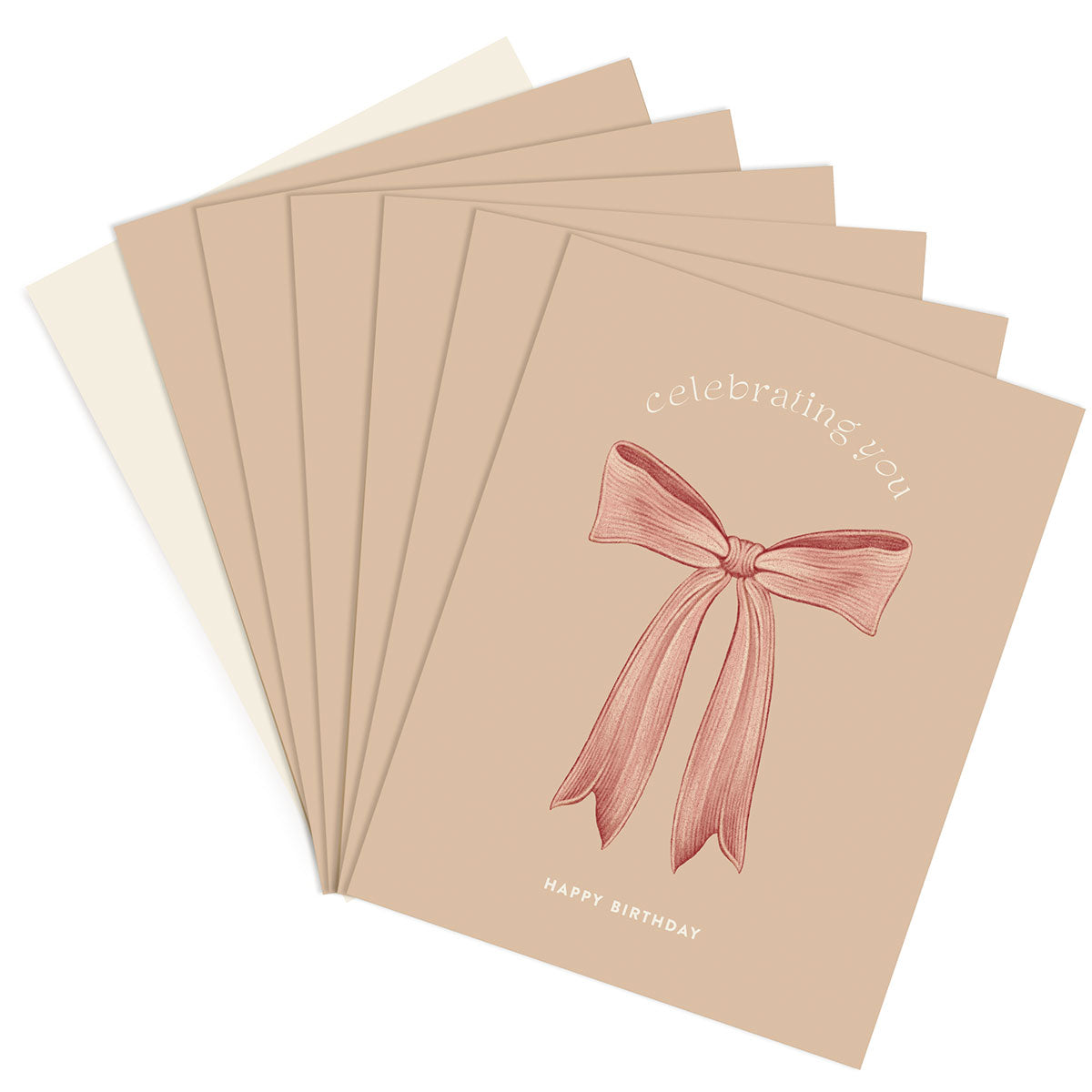 Happy Birthday | Pink Bow | Greeting Card