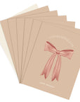 Happy Birthday | Pink Bow | Greeting Card