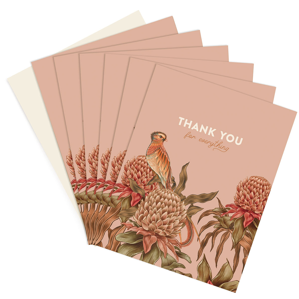 Thank You | Venus Protea | Greeting Card – L I N N A