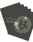 Holiday | Merry & Bright Wreath | Greeting Card