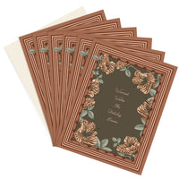 Holiday | Orchard Bordure in Rust | Greeting Card