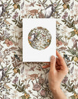Blank | Guereza Garden | Greeting Card