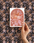 Happy Birthday | Flamingo Quartz | Greeting Card