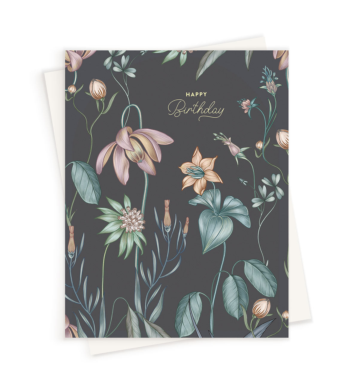 Happy Birthday | New Blooms | Greeting Card – L I N N A