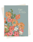 Happy Birthday | Wild Poppy | Greeting Card