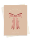 Happy Birthday | Pink Bow | Greeting Card