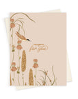 Thankful for You | Open Field | Greeting Card