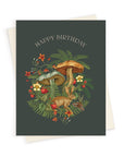 Happy Birthday | Hare & Mushroom | Greeting Card