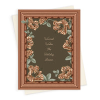 Holiday | Orchard Bordure in Rust | Greeting Card