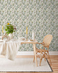 Secret Garden Wallpaper (White) x Hygge & West