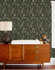 Secret Garden Wallpaper (Ebony) x Hygge & West