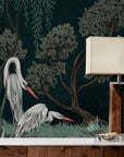 Night Heron Mural (Ebony) x Hygge & West