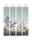 Night Heron Mural (Sage) x Hygge & West